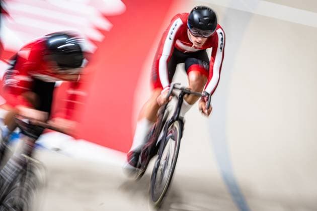 SCHMIDBAUER Maximilian: UCI Track cycling, Rad, Radsport, Bahnrad, Bahn World Championships 2025 SCHMIDBAUER Maximilian ( AUT ) Austria Querformat - quer - horizontal - Landscape - Event Veranstaltung: UCI Track Cycling World Championships 2025 - Category Kategorie: Cycling - Track Cycling World Championships - Elite Men - Location Ort: South America Chile - Santiago de Chile - Velodromo Parque Penalolen Instituto - Discipline: Points Race - Distance: 40 km - Date Datum: 24.10.2025 Thursday Day 3 -