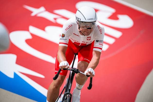 PSZCZOLARSKI Wojciech: UCI Track cycling, Rad, Radsport, Bahnrad, Bahn World Championships 2025 PSZCZOLARSKI Wojciech ( POL ) Poland Querformat - quer - horizontal - Landscape - Event Veranstaltung: UCI Track Cycling World Championships 2025 - Category Kategorie: Cycling - Track Cycling World Championships - Elite Men - Location Ort: South America Chile - Santiago de Chile - Velodromo Parque Penalolen Instituto - Discipline: Points Race - Distance: 40 km - Date Datum: 24.10.2025 Thursday Day 3 -