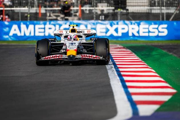 2025 Formula One Mexican Grand Prix Autodromo Hermanos Rodriguez, Mexico City, Mexico. 24.October.2025; Liam Lawson of New Zealand and Visa Cash App RB Formula One Team during Formula One Mexican Grand Prix (Photo by Jay Hirano) Mexico City Autodromo Hermanos Rodriguez Mexico Copyright: xJayxHiranox