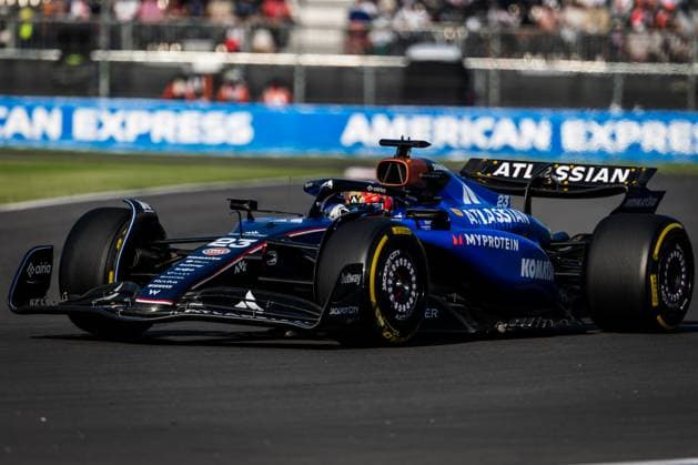 2025 Formula One Mexican Grand Prix Autodromo Hermanos Rodriguez, Mexico City, Mexico. 24.October.2025; Alexander Albon of Thailand and Williams Racing during Free Practice 2 Formula One Mexican Grand Prix (Photo by Jay Hirano) Mexico City Autodromo Hermanos Rodriguez Mexico Copyright: xJayxHiranox