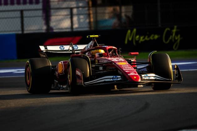 2025 Formula One Mexican Grand Prix Autodromo Hermanos Rodriguez, Mexico City, Mexico. 24.October.2025; Lewis Hamilton of Great Britain and Scuderia Ferrari during Free Practice 2 Formula One Mexican Grand Prix (Photo by Jay Hirano) Mexico City Autodromo Hermanos Rodriguez Mexico Copyright: xJayxHiranox