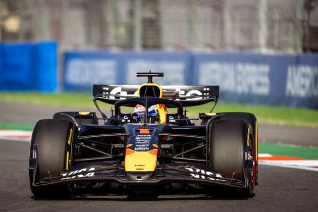 Max Verstappen driving Red Bull Racing RB21 during second practice ahead of the F1 Grand Prix of Mexico at Autodromo Hermanos Rodriguez on October 24, 2025 in Mexico City, Mexico. (Richard Callis SPP) Copyright: xRichardxCallis SPPx spp-en-RiCa-richiecallis_241025a28622