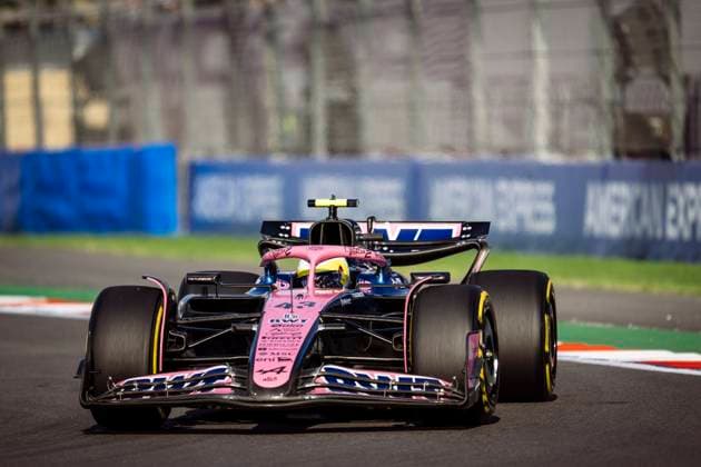 Franco Colapinto driving Alpine A525 during second practice ahead of the F1 Grand Prix of Mexico at Autodromo Hermanos Rodriguez on October 24, 2025 in Mexico City, Mexico. (Richard Callis SPP) Copyright: xRichardxCallis SPPx spp-en-RiCa-richiecallis_241025a28623