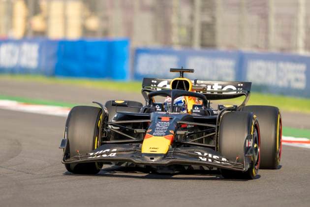 Max Verstappen driving Red Bull Racing RB21 during second practice ahead of the F1 Grand Prix of Mexico at Autodromo Hermanos Rodriguez on October 24, 2025 in Mexico City, Mexico. (Richard Callis SPP) Copyright: xRichardxCallis SPPx spp-en-RiCa-richiecallis_241025a28600