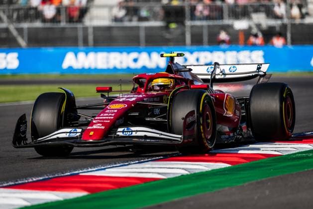 2025 Formula One Mexican Grand Prix Autodromo Hermanos Rodriguez, Mexico City, Mexico. 24.October.2025; Lewis Hamilton of Great Britain and Scuderia Ferrari during Free Practice 2 Formula One Mexican Grand Prix (Photo by Jay Hirano) Mexico City Autodromo Hermanos Rodriguez Mexico Copyright: xJayxHiranox