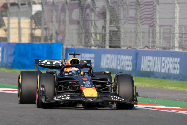 Max Verstappen driving Red Bull Racing RB21 during second practice ahead of the F1 Grand Prix of Mexico at Autodromo Hermanos Rodriguez on October 24, 2025 in Mexico City, Mexico. (Richard Callis SPP) Copyright: xRichardxCallis SPPx spp-en-RiCa-richiecallis_241025a28594