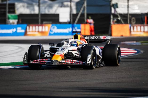 Autodromo Hermanos Rodriguez, Mexico City, Mexico. 24.October.2025; Isack Hadjar of France and Visa Cash App RB Formula One Team during Formula One Mexican Grand Prix  aflo_308097773