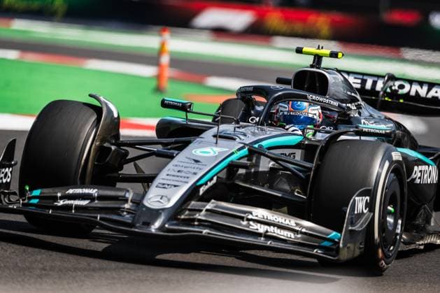 Autodromo Hermanos Rodriguez, Mexico City, Mexico. 24.October.2025; Andrea Kimi Antonelli of Italy and Mercedes-AMG PETRONAS F1 Team during Free Practice 1 Formula One Mexican Grand Prix  aflo_308097844
