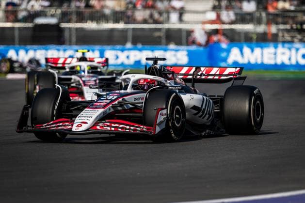 Autodromo Hermanos Rodriguez, Mexico City, Mexico. 24.October.2025; Esteban Ocon of France and MoneyGram Haas F1 Team during Free Practice 2 Formula One Mexican Grand Prix  aflo_308097855