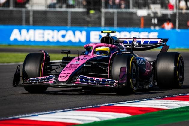 Autodromo Hermanos Rodriguez, Mexico City, Mexico. 24.October.2025; Franco Colapinto of Argentina and BWT Alpine F1 Team during Free Practice 2 Formula One Mexican Grand Prix  aflo_308097856