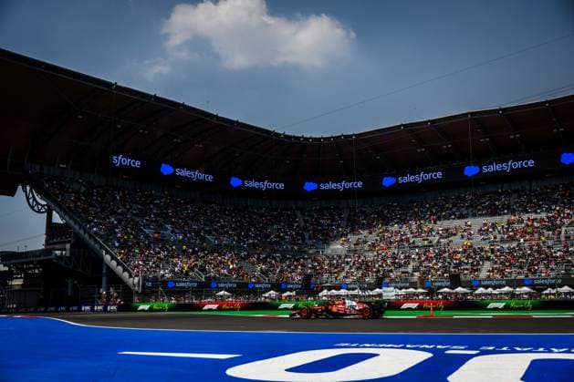 Autodromo Hermanos Rodriguez, Mexico City, Mexico. 24.October.2025; Charles Leclerc of Monaco and Scuderia Ferrari during Free Practice 1 Formula One Mexican Grand Prix  aflo_308097882