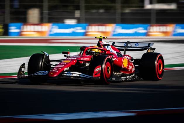 Autodromo Hermanos Rodriguez, Mexico City, Mexico. 24.October.2025; Lewis Hamilton of Great Britain and Scuderia Ferrari during Free Practice 2 Formula One Mexican Grand Prix  aflo_308097913