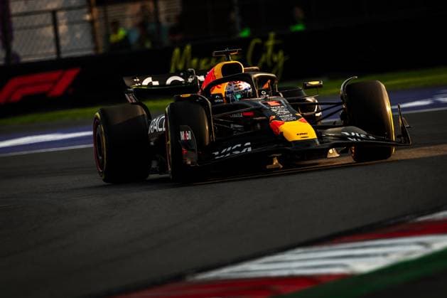 Autodromo Hermanos Rodriguez, Mexico City, Mexico. 24.October.2025; Max Verstappen of the Netherlands and Oracle Red Bull Racing during Free Practice 2 Formula One Mexican Grand Prix  aflo_308097916