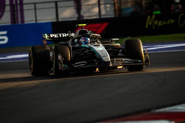 Autodromo Hermanos Rodriguez, Mexico City, Mexico. 24.October.2025; Andrea Kimi Antonelli of Italy and Mercedes-AMG PETRONAS F1 Team during Free Practice 2 Formula One Mexican Grand Prix  aflo_308097944
