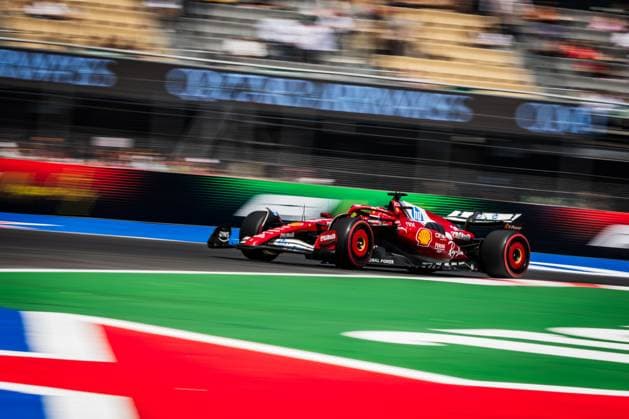 Autodromo Hermanos Rodriguez, Mexico City, Mexico. 24.October.2025; Charles Leclerc of Monaco and Scuderia Ferrari during Free Practice 1 Formula One Mexican Grand Prix  aflo_308098005