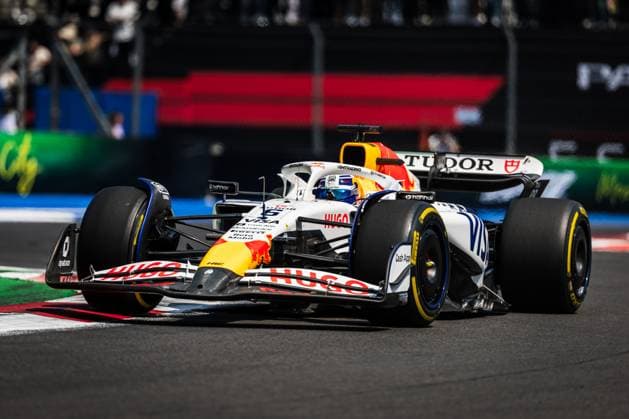 Autodromo Hermanos Rodriguez, Mexico City, Mexico. 24.October.2025; Isack Hadjar of France and Visa Cash App RB Formula One Team during Free Practice 1 Formula One Mexican Grand Prix  aflo_308098030