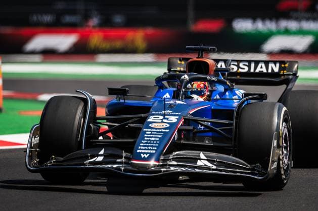 Autodromo Hermanos Rodriguez, Mexico City, Mexico. 24.October.2025; Alexander Albon of Thailand and Williams Racing during Free Practice 1 Formula One Mexican Grand Prix  aflo_308098065