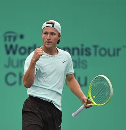 2025 ITF World Tennis Tour Junior Finals Chengdu , China Andres Santamarta Roig (ESP) vs Max Schoenhaus (GER)