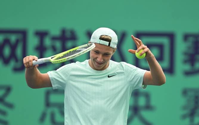2025 ITF World Tennis Tour Junior Finals Chengdu , China Andres Santamarta Roig (ESP) vs Max Schoenhaus (GER)