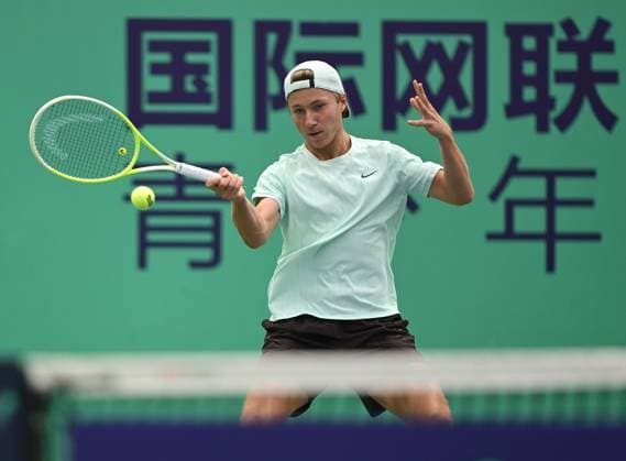2025 ITF World Tennis Tour Junior Finals Chengdu , China Andres Santamarta Roig (ESP) vs Max Schoenhaus (GER)