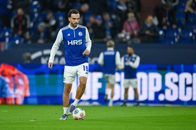 24.10.2025, Fussball, 2. Bundesliga, Saison 2025 2026, 10. Spieltag, FC Schalke 04 - SV Darmstadt, Kenan Karaman (FC Schalke 04) xRHR-FOTO YYx