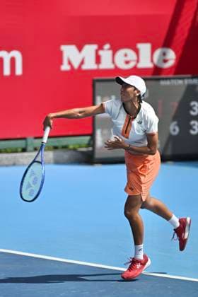 Xiaodi You In WTA250 Xiaodi You, China woman s tennis player during the WTA250 qualifying on October 25, 2025 in Hong Kong. (Photo by Kobe Li Nexpher Images) Hong Kong