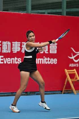 Zarina Diyas In WTA250 Zarina Diyas, The Republic of Kazakhstan woman s tennis player during the WTA250 qualifying on October 25, 2025 In Hong Kong. (Photo by Kobe Li Nexpher Images) Hong Kong