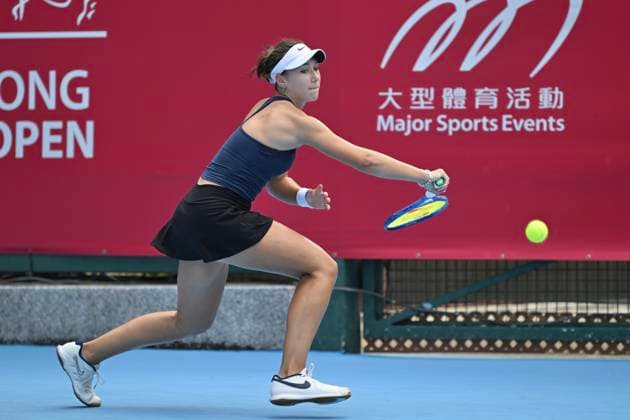 Kristiana Sidorova In WTA250 Kristiana Sidorova, Russia woman s tennis player during the WTA250 qualifying on October 25, 2025 in Hong Kong. (Photo by Kobe Li Nexpher Images) Hong Kong