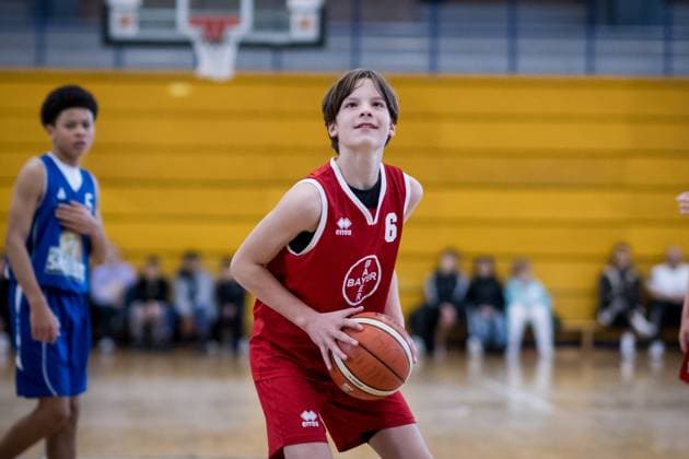 GER, U14 Frankfurt Skyliners - Team Duesseldorf Koeln Leverkusen, Herbstcup der Porsche Basketball-Akademie 2025, Basketball, 25.10.2025 GER, U14 Frankfurt Skyliners - Team Duesseldorf Koeln Leverkusen, Herbstcup der Porsche Basketball-Akademie 2025, Basketball, 25.10.2025 Ludwigsburg Copyright: xSandyxDinkelackerx EP_EER
