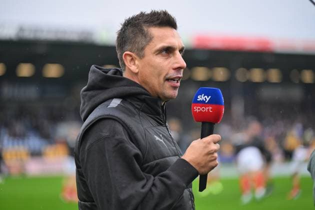 25.10.2025, Fußball, Herren, 2.BL (2. Bundesliga), Saison 2025 2026, Holstein Kiel - VfL Bochum, 10. Spieltag Trainer Marcel Rapp (Kiel) im Interview Kiel, Holstein-Stadion Holstein-Stadion Schleswig-Holstein Deutschland