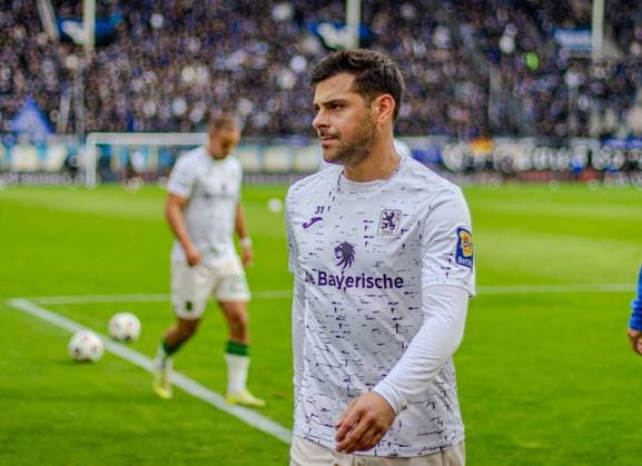 Deutschland: 3. Liga 2025 26 - SV Waldhof Mannheim vs TSV 1860 München - Carl-Benz-Stadion (Mannheim): Kevin Volland, (TSV 1860 München, 31) Mannheim Carl-Benz-Stadion Baden-Württemberg Deutschland Copyright: xBenedictxChristx