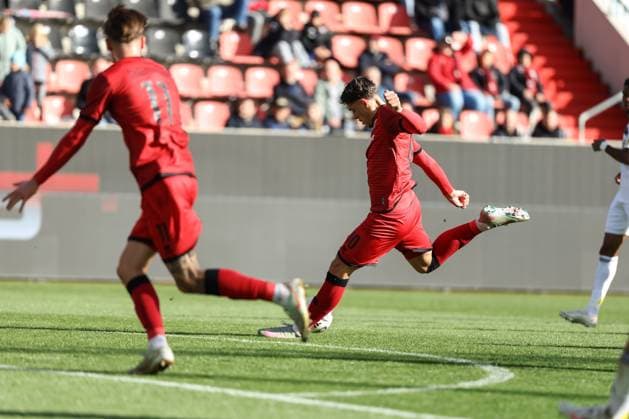 3. Liga; FC Ingolstadt 04 - 1. FC Saarbrücken; Tor Jubel Treffer Dennis Kaygin (10, FCI) 3. Liga - FC Ingolstadt 04 Saison 2025 2026 1. FC Saarbrücken