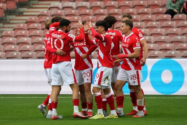 Cottbuser Torjubel Fussball 3. Liga 2025 2026 FC Energie Cottbus - TSV Havelse