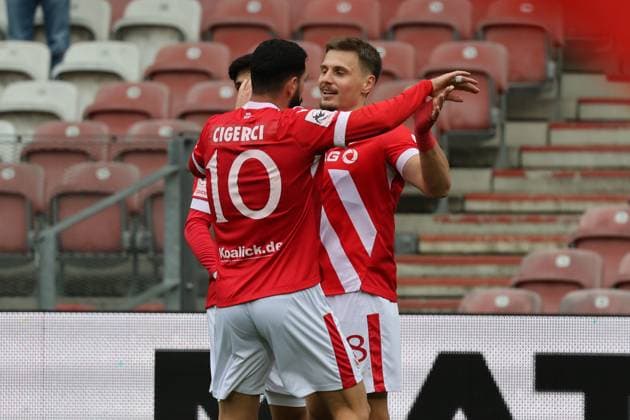 Cottbuser Torjubel Fussball 3. Liga 2025 2026 FC Energie Cottbus - TSV Havelse