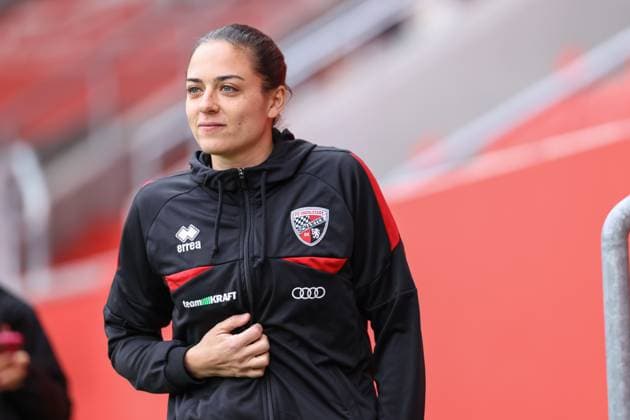 3. Liga; FC Ingolstadt 04 - 1. FC Saarbrücken; vor dem Spiel Cheftrainerin Sabrina Wittmann (FCI) 3. Liga - FC Ingolstadt 04 Saison 2025 2026 1. FC Saarbrücken