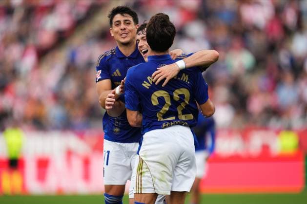 ESP: Girona FC v Real Oviedo. Liga match 2025-2026, Date 10 Federico Vinas of Real Oviedo during the La Liga match 2025-2026, date 10 between Girona FC and Real Oviedo played at Montilivi Stadium on October 25, 2025 in Girona, Spain. kpng Copyright: xBaguxBlancox xPRESSINx PS_251025_GIR_OVI_2425_221
