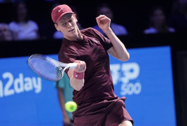 TENNIS - ATP, Tennis Herren Erste Bank Open VIENNA,AUSTRIA,25.OCT.25 - TENNIS - ATP World Tour, Erste Bank Open. Image shows Jannik Sinner (ITA).  GEPAxpictures xWalterxLuger
