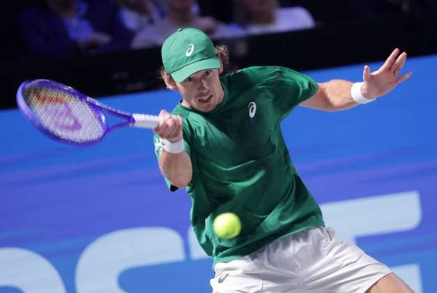 TENNIS - ATP, Tennis Herren Erste Bank Open VIENNA,AUSTRIA,25.OCT.25 - TENNIS - ATP World Tour, Erste Bank Open. Image shows Alex de Minaur (AUS).  GEPAxpictures xWalterxLuger