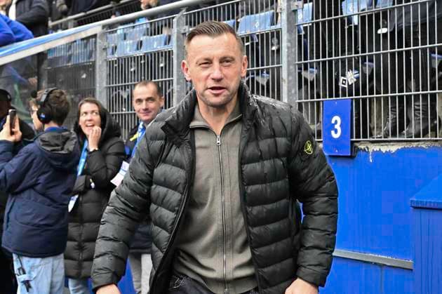 GER; 1. FBL,, Hamburger SV vs VfL Wolfsburg 25.10.2025, Volksparkstadion, Hamburg, GER; 1. FBL, Hamburger SV vs VfL Wolfsburg im Bild ehemaliger HSV-Profi Ivica Olic zu Besuch im Volksparkstadion