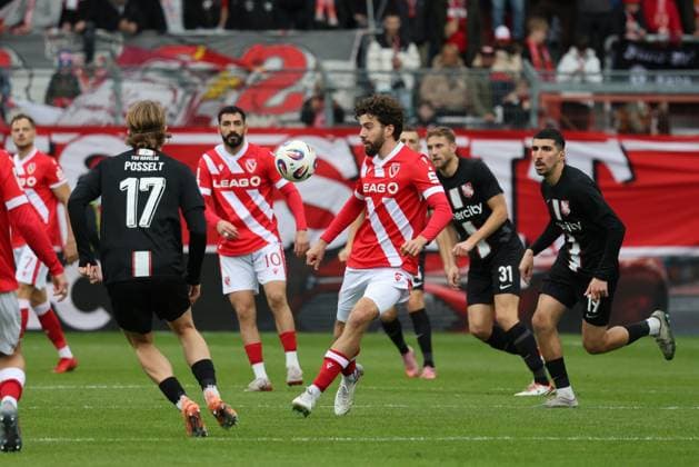 5 Dominik Pelivan (Energie Cottbus) Fussball 3. Liga 2025 2026 FC Energie Cottbus - TSV Havelse