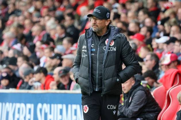 Trainer Claus-Dieter Wollitz (Energie Cottbus) Fussball 3. Liga 2025 2026 FC Energie Cottbus - TSV Havelse