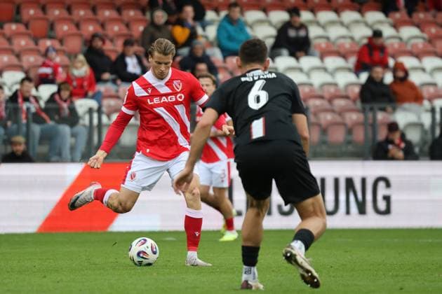11 Moritz Hannemann (Energie Cottbus) Fussball 3. Liga 2025 2026 FC Energie Cottbus - TSV Havelse