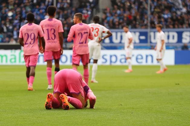 25.10.2025, xtvx, Fussball 1.Bundesliga, TSG 1899 Hoffenheim - 1.FC Heidenheim v.l. Goal scored, Tor zum 1:0 Fisnik Asllani (TSG 1899 Hoffenheim) Torjubel, Goal celebration, celebrate the goal, celebrates scoring (DFL DFB REGULATIONS PROHIBIT ANY USE OF PHOTOGRAPHS as IMAGE SEQUENCES and or QUASI-VIDEO) Sinsheim