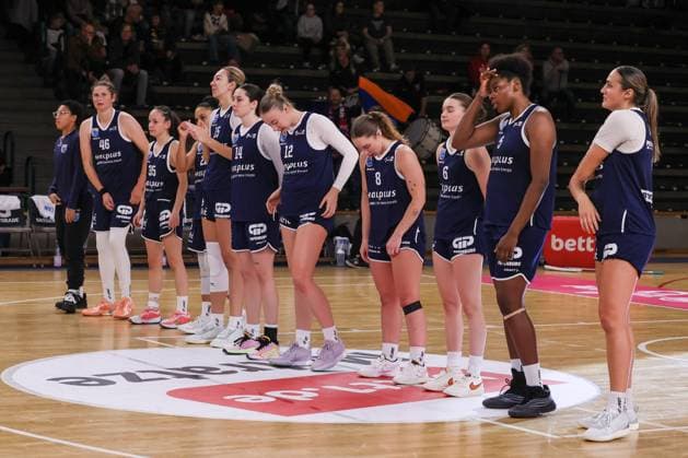Team Syntainics MBC, Alba Berlin Frauen vs Syntainics MBC, Basketball, 1. DBBL, Spieltag 5, Photo: Foot.Bowl Thomas Sobotzki Copyright: xFootxBowl ThomasxSobotzkix