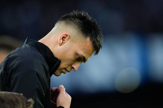 SSC Napoli v FC Internazionale - Serie A Enilive Lautaro Martinez of FC Internazionale looks on during the serie Serie A Enilive match between SSC Napoli and FC Internazionale at Stadio Diego Armando Maradona on October 25, 2025 in Naples, Italy Naples Stadio Diego Armando Maradona Naples Italy Copyright: xGiuseppexMaffiax 251025_SerieA_Napoli-Inter_GM_9819