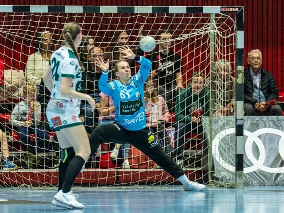 Celina Meissner (Frisch Auf Frauen, 61) im Tor, Union Neckarsulm vs. Frisch Auf Goeppingen, Handball, 1. Bundesliga, Spielzeit 2025 2026, 25.10.2025 Sport-Union Neckarsulm vs. Frisch Auf Goeppingen, Handball, 1. Bundesliga, Spielzeit 2025 2026, 25.10.2025 Neckarsulm Copyright: xEibner-Pressefoto MichaelxSchmidx EP_MST