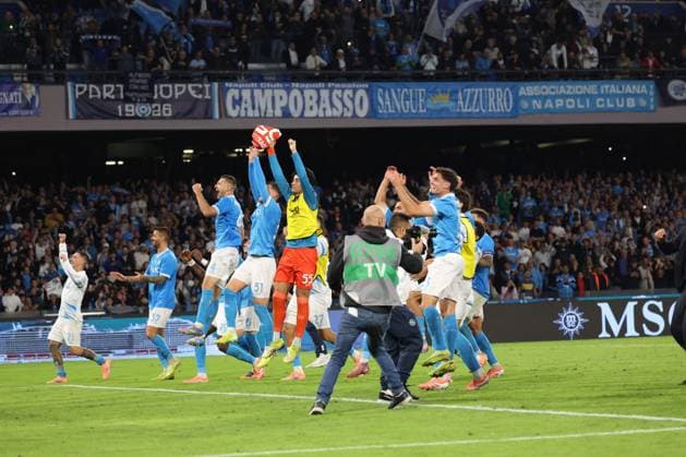 Serie A football match - 2025 26 Napoli vs. Internazionale Milano During the 2025 26 Italian Serie A football match between SSC Napoli and Internazionale Milano at the Diego Armando Maradona Stadium in Naples on October 25, 2025. Pictured: NAPOLI stadio Diego Armando Maradona CAMPANIA ITALIA Copyright: xFABIOxSASSOxFabioxSassox Napoli Internazionale Milano2025_10_25Fabio Sasso0628