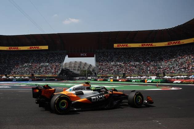 F1 Grand Prix Of Mexico City 2025 Practice 3 Lando Norris of McLaren during the third practice ahead of the Formula 1 Grand Prix of Mexico City at Autodromo Hermanos Rodriguez in Mexico City, Mexico on October 25, 2025. Mexico City Mexico  Copyright: xJakubxPorzyckix originalFilename:porzycki-f1grandp251025_np8kk.jpg