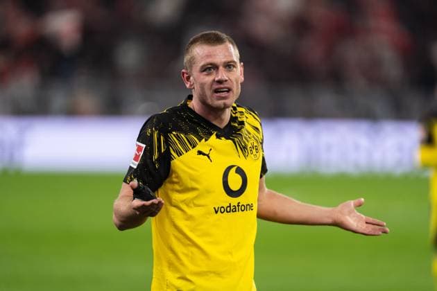 GER, 1. FBL, Borussia Dortmund vs 1.FC Köln 25.10.2025, Signal Iduna Park, Dortmund, GER, 1. FBL, Borussia Dortmund vs 1.FC Köln im Bild: Julian Ryerson (Borussia Dortmund, 26)