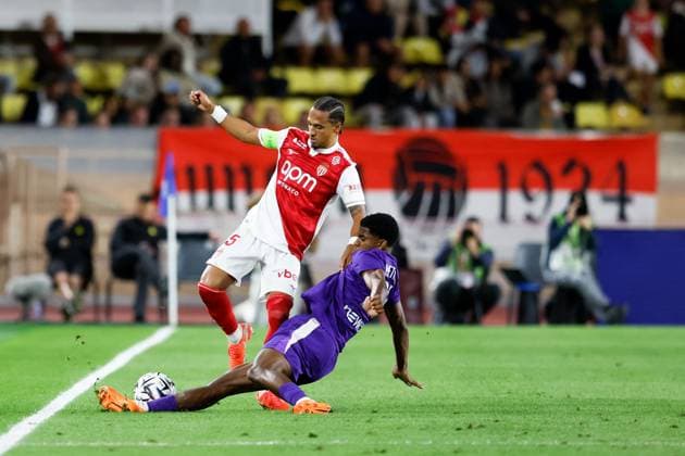AS Monaco FC v Toulouse FC - Ligue 1 McDonald s 2025 2026 05 Thilo KEHRER (asm) during the Ligue 1 McDonald s match between Monaco and Toulouse at Stade Louis II on October 25, 2025 in Monaco, Monaco. Monaco Monaco  Copyright: xFEPx 776348167